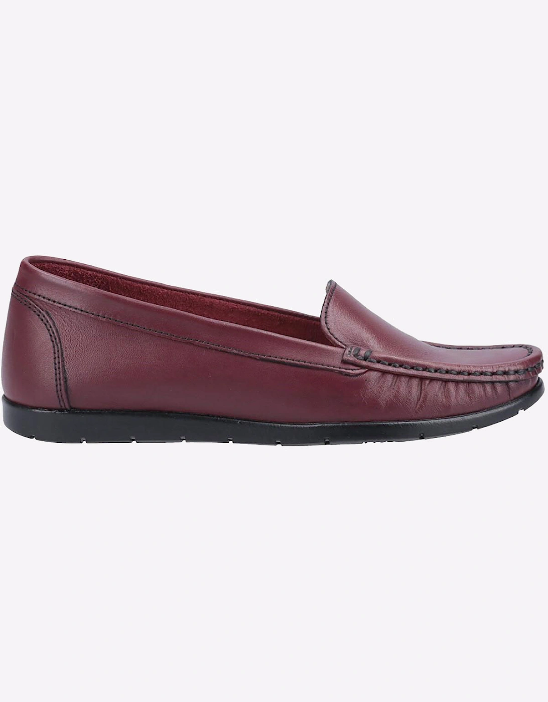 Fleet & Foster Tiggy Womens Loafer Shoes Wine