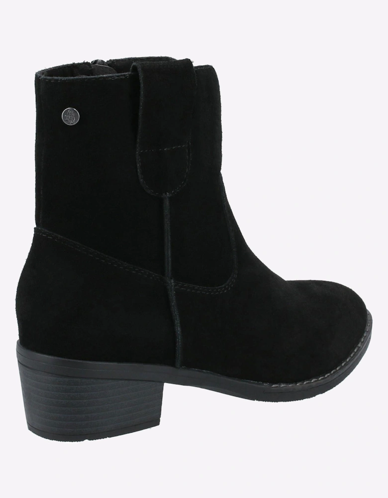 Hush Puppies Iva Ankle Mmeory Foam Womens Boots Black