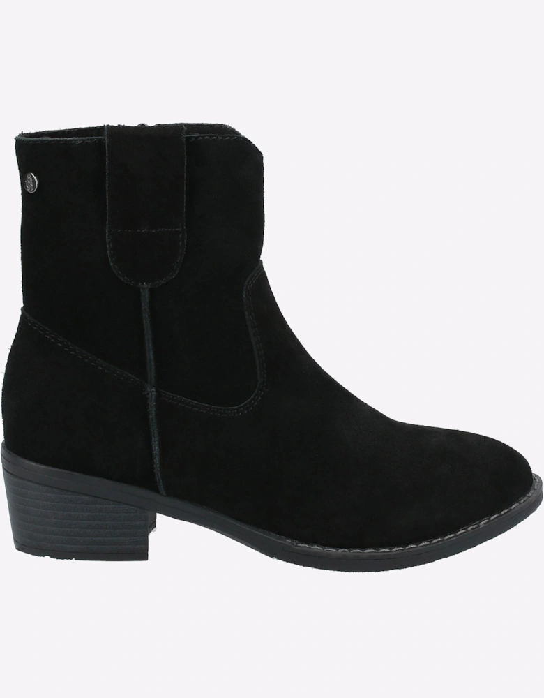 Hush Puppies Iva Ankle Mmeory Foam Womens Boots Black
