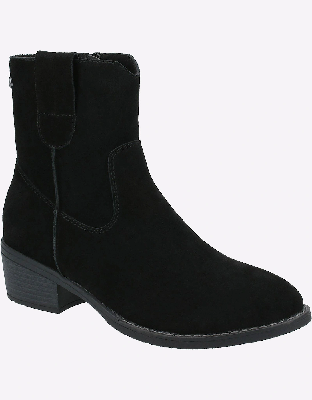 Hush Puppies Iva Ankle Mmeory Foam Womens Boots Black