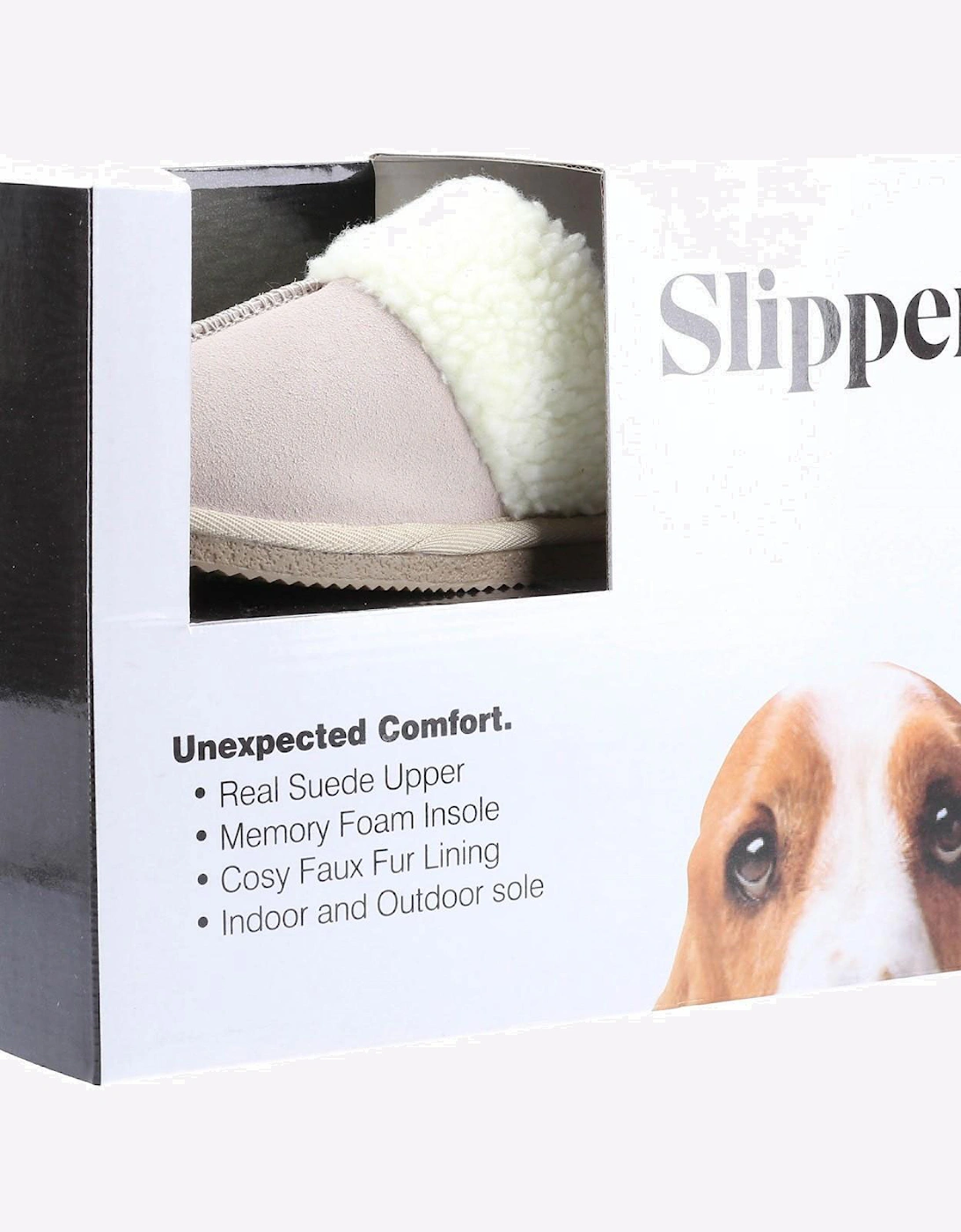 Hush Puppies Arianna Mule Memory Foam Womens Slippers Beige