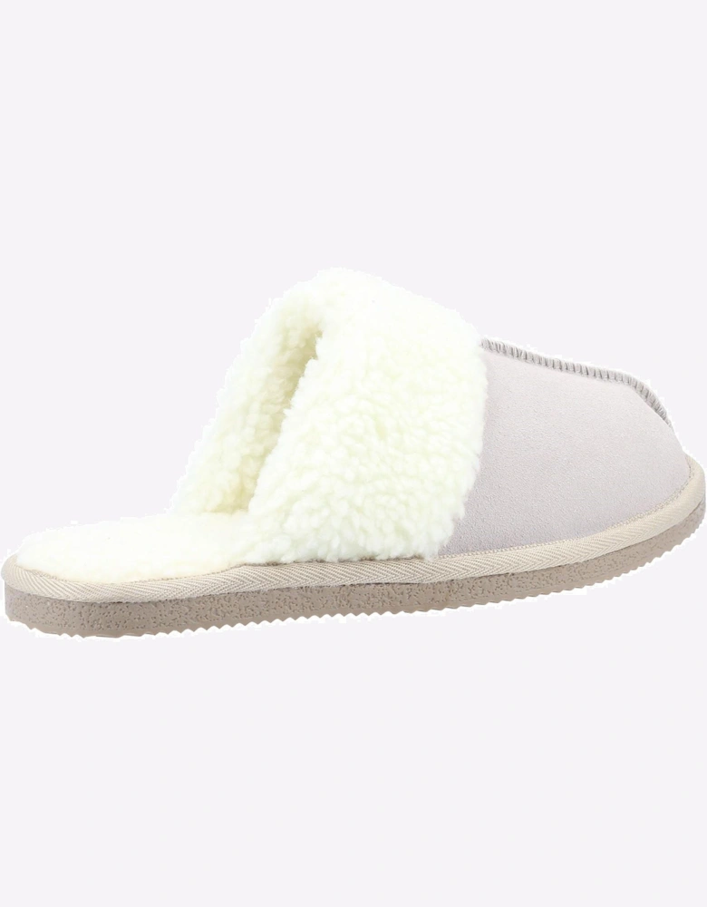 Hush Puppies Arianna Mule Memory Foam Womens Slippers Beige