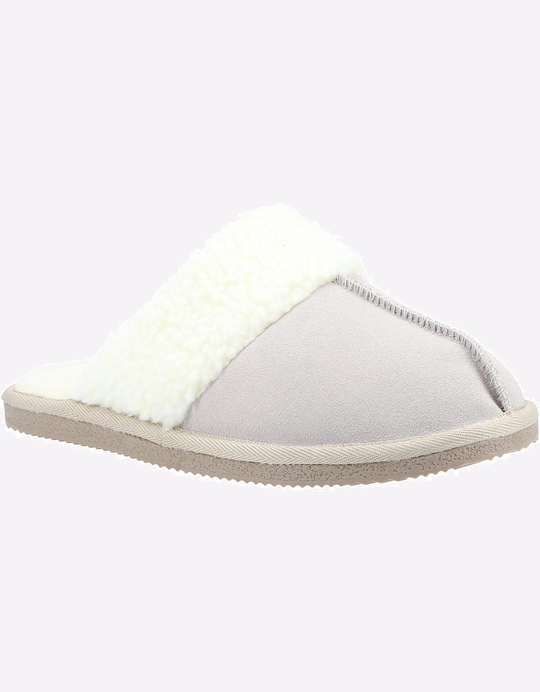 Hush Puppies Arianna Mule Memory Foam Womens Slippers Beige