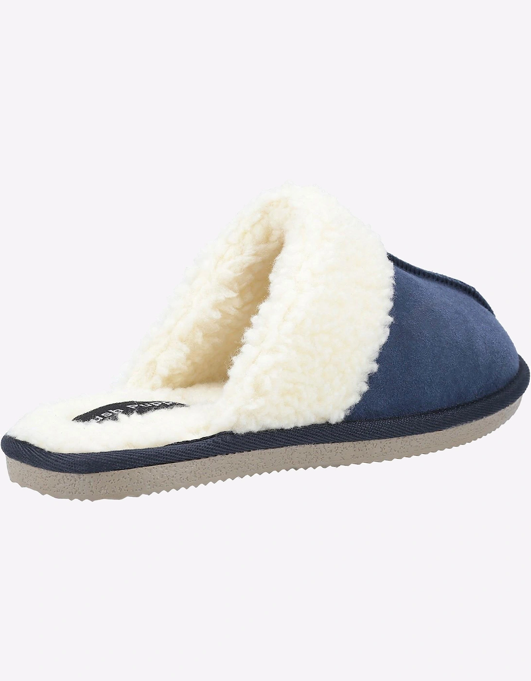 Hush Puppies Arianna Mule Memory Foam Womens Slippers Navy