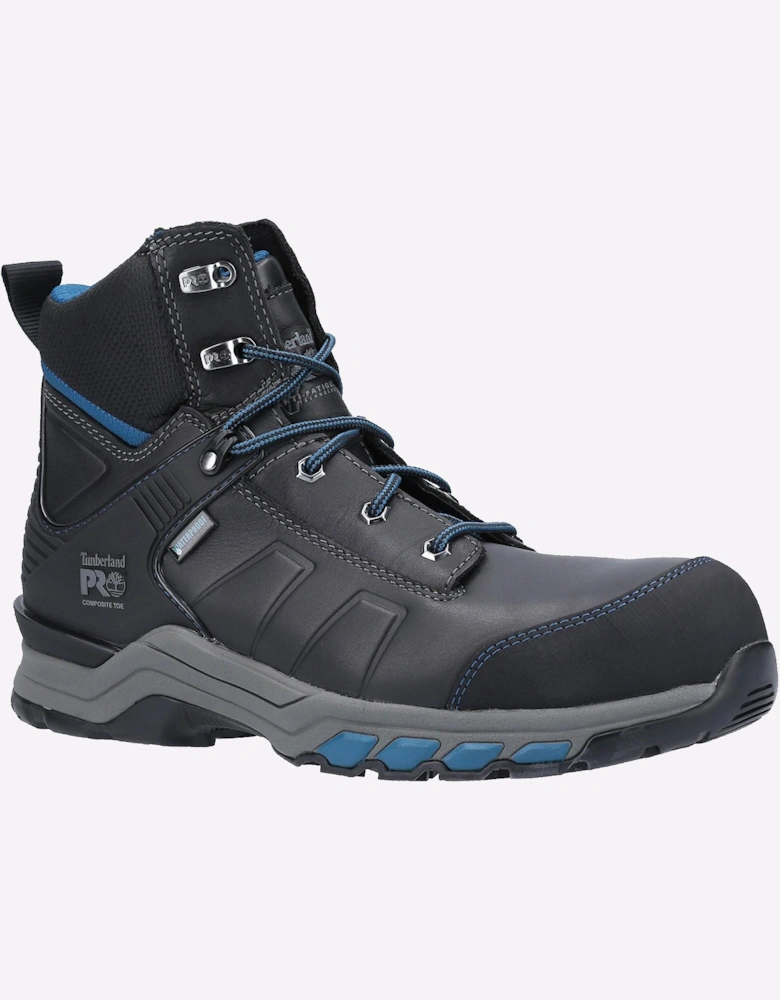 Timberland Pro Hypercharge Composite Safety Toe Work Boot Mens Black/Teal