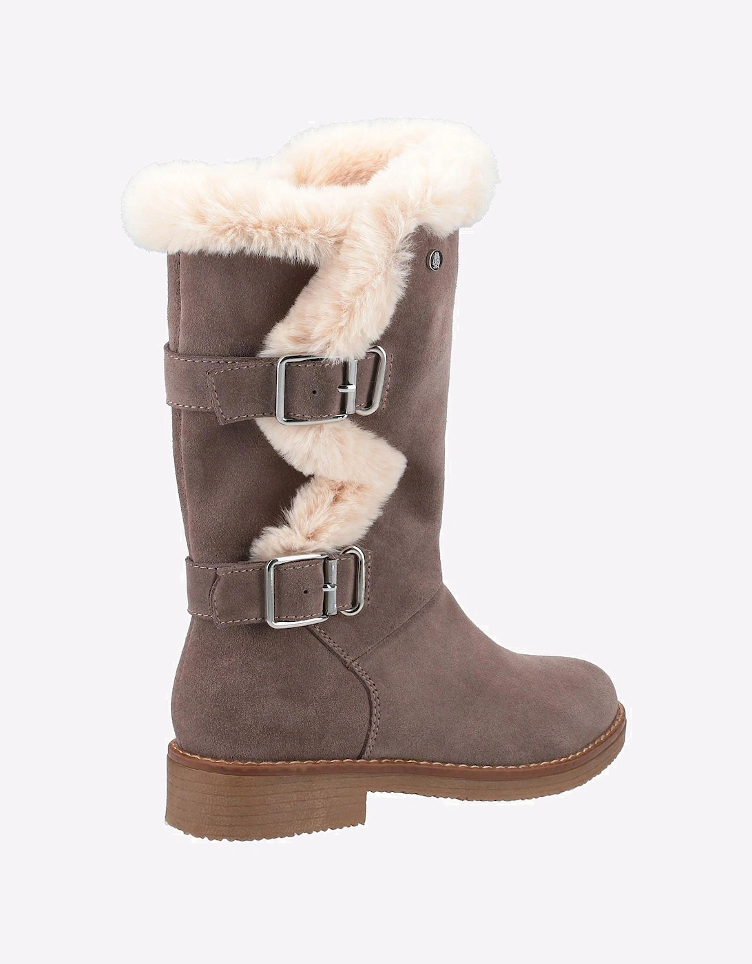 Hush Puppies Megan Mid Memory Foam Womens Boots Grey