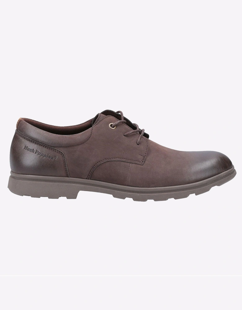 Hush Puppies Trevor Memory Foam Mens Shoes Brown