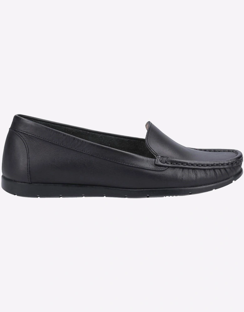 Fleet & Foster Tiggy Womens Loafer Shoes Black