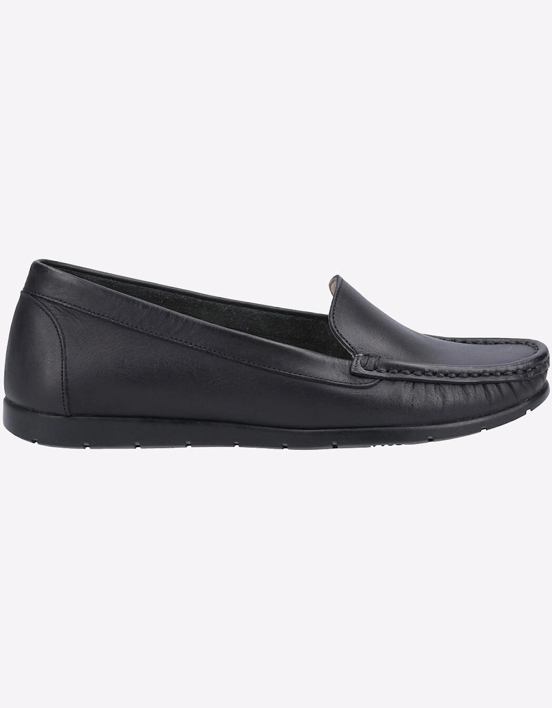 Fleet & Foster Tiggy Womens Loafer Shoes Black