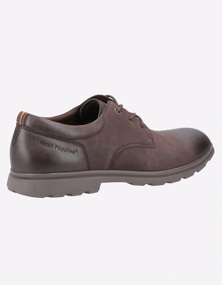 Hush Puppies Trevor Memory Foam Mens Shoes Brown