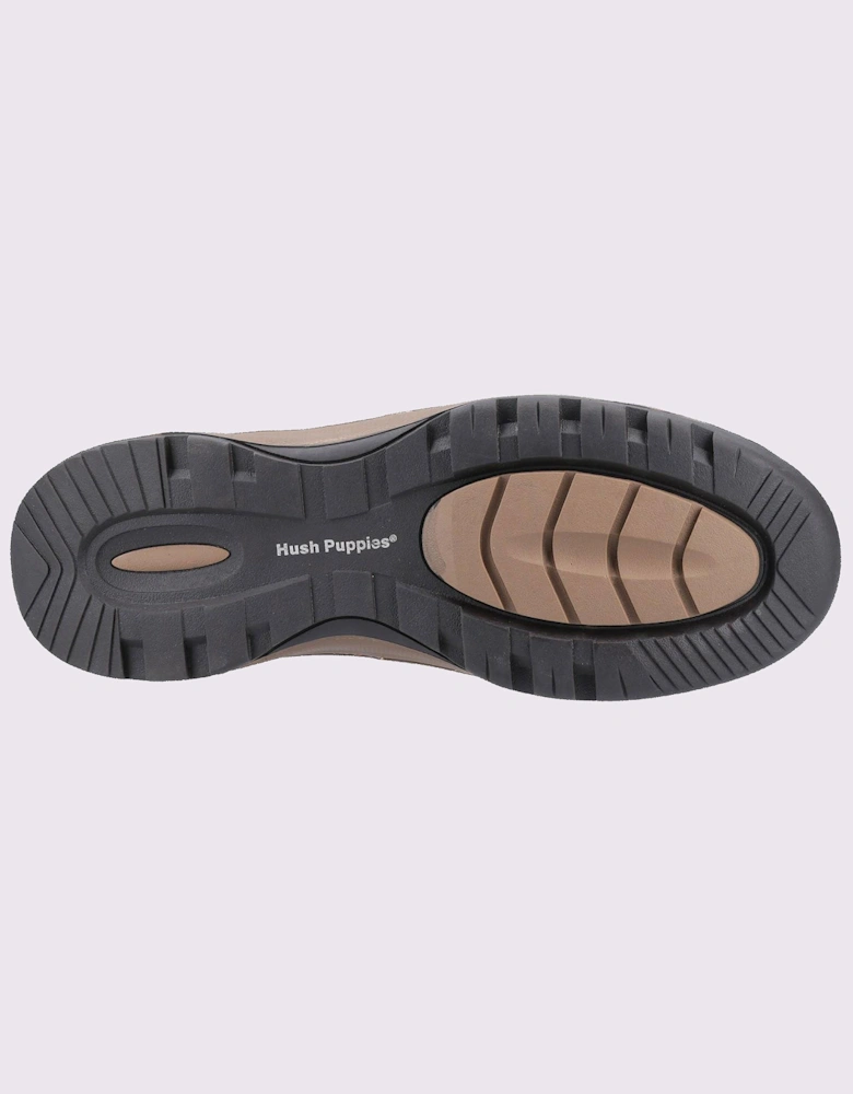 Hush Puppies Casper Comfort Strap Memory Foam Mens Shoes Brown