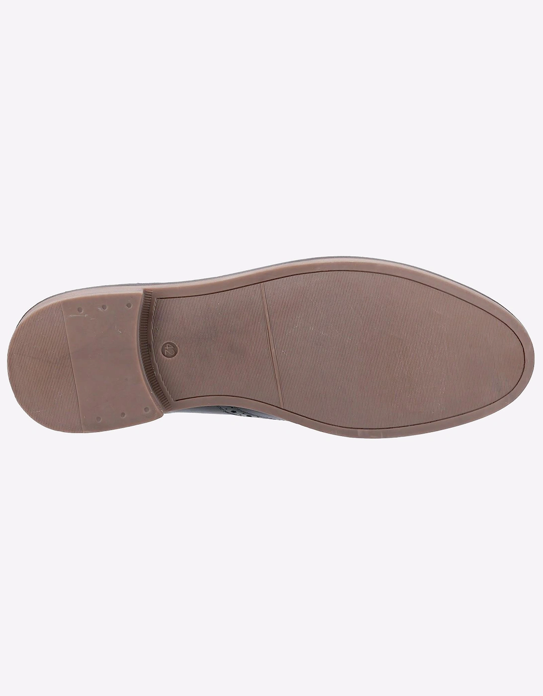 Hush Puppies Bryson Memory Foam Mens Brouge Shoes Tan