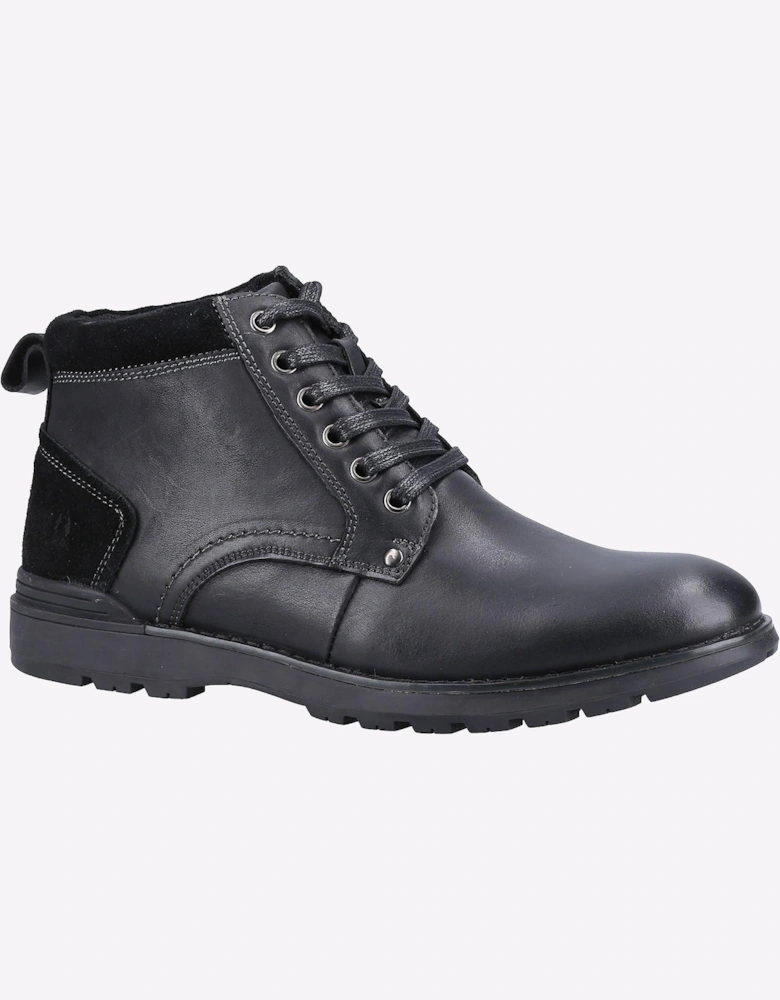 Hush Puppies Dean Memory Foam Mens Boots Black