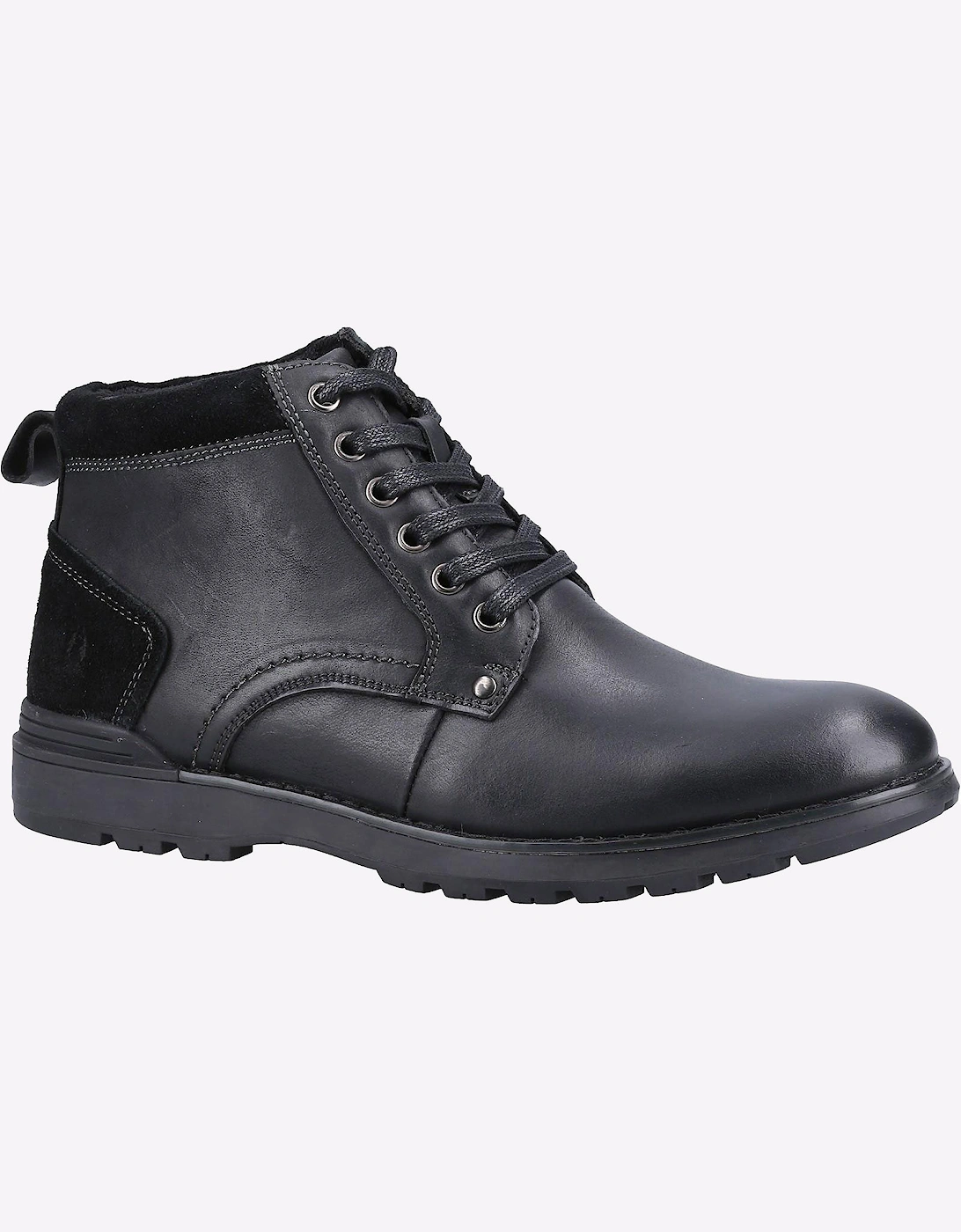Hush Puppies Dean Memory Foam Mens Boots Black