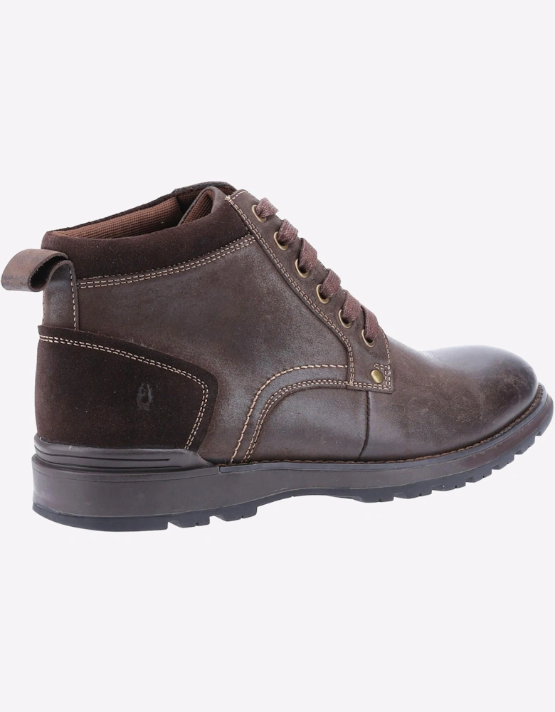 Hush Puppies Dean Memory Foam Mens Boots Brown