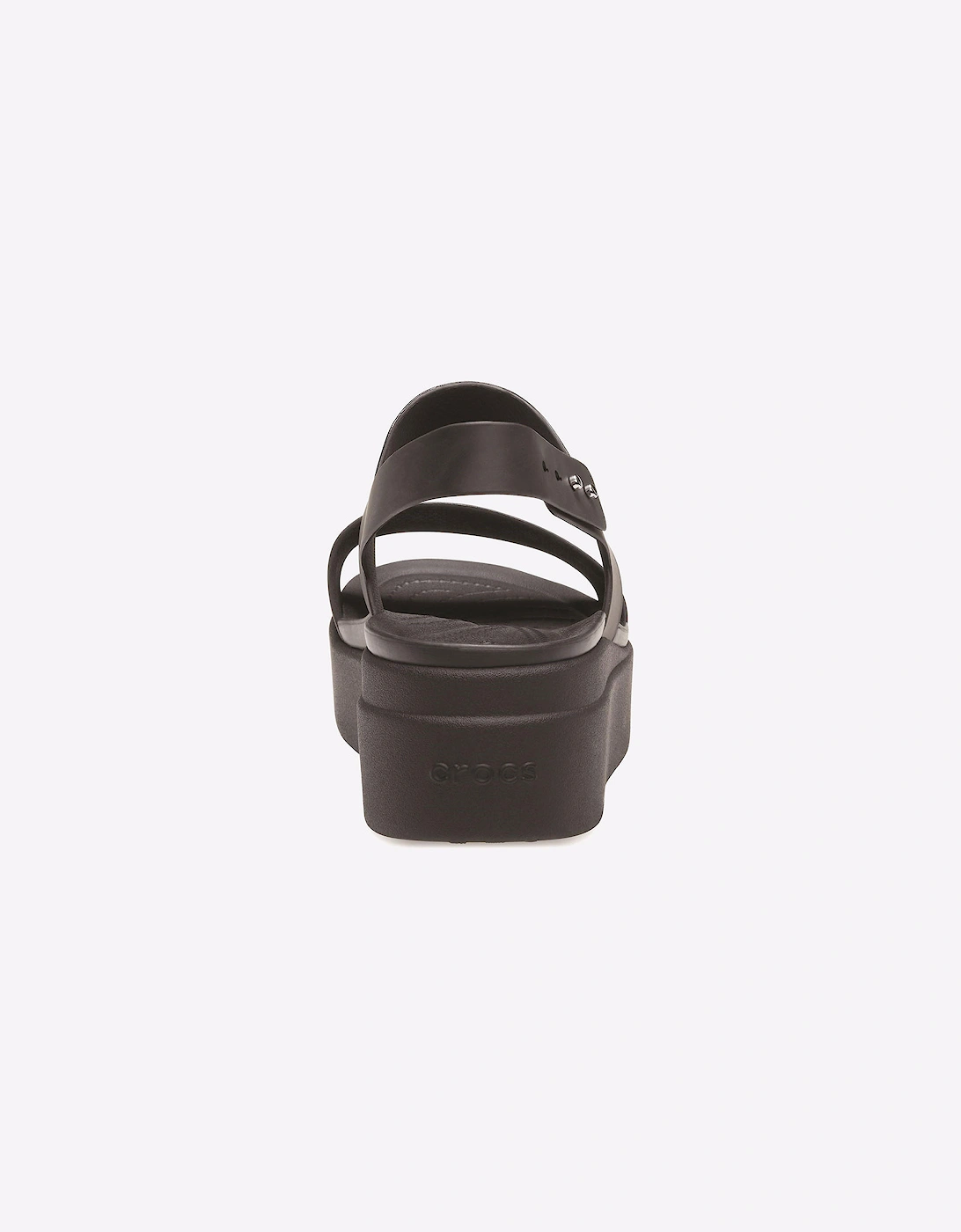 Crocs Brooklyn Low Wedge Platform Sandals Unisex Black