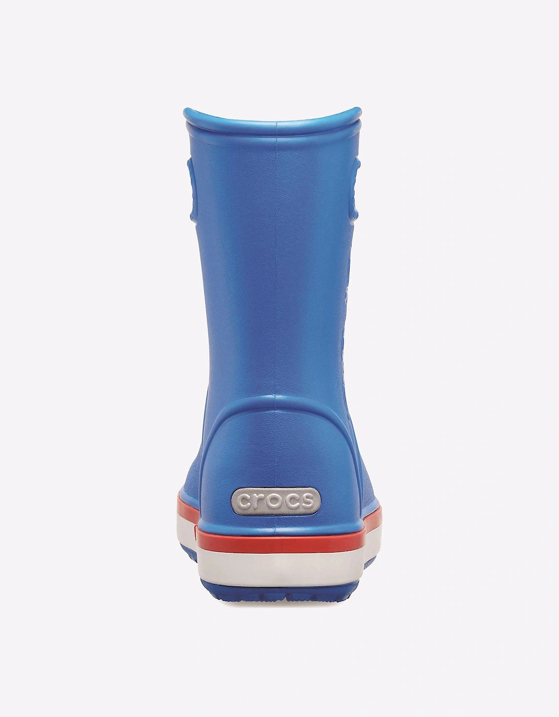 Crocs Crocband Rainboot Pull On Wellington Junior Mid Blue