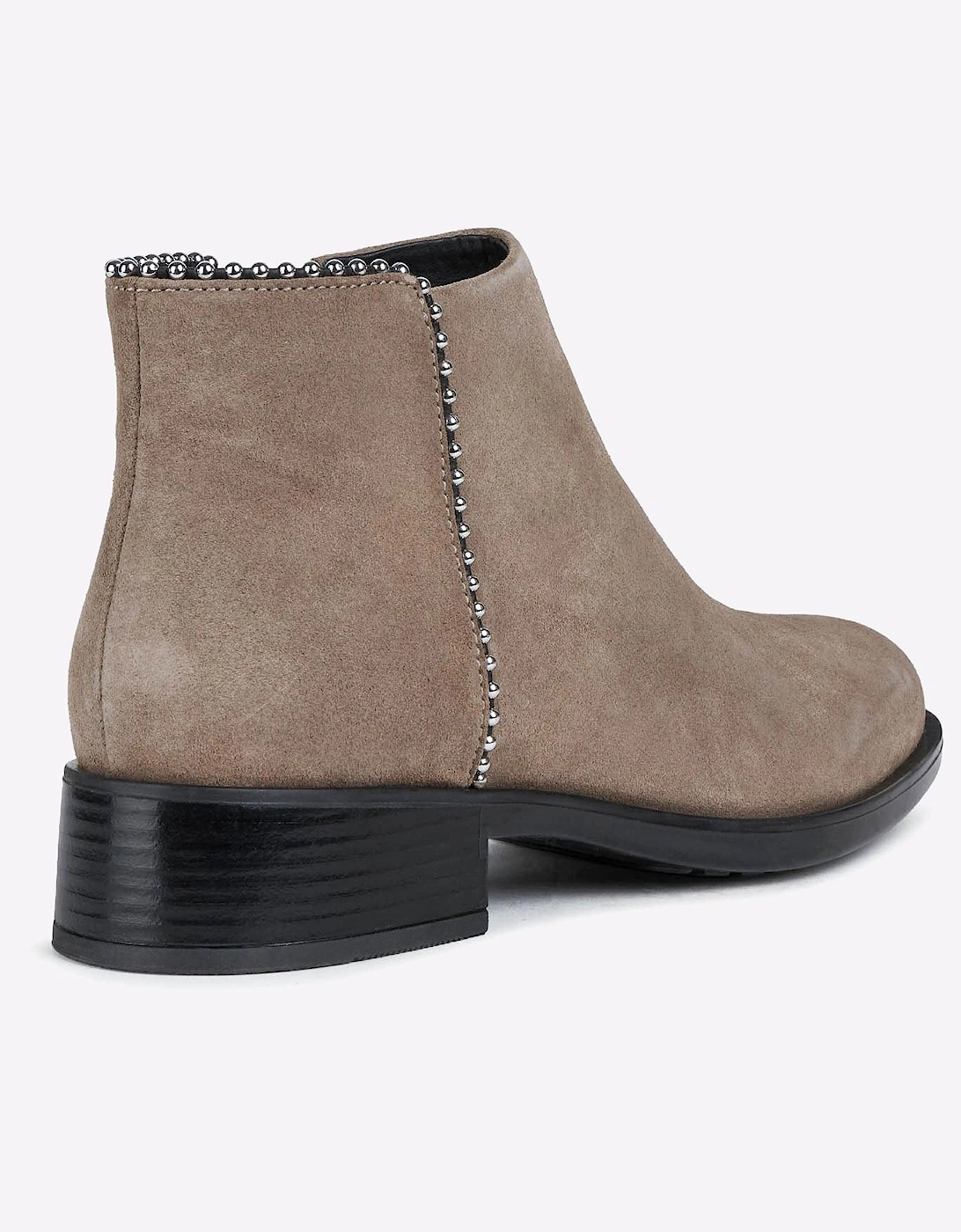 Geox Resia Waterproof Womens Boots Dark Beige