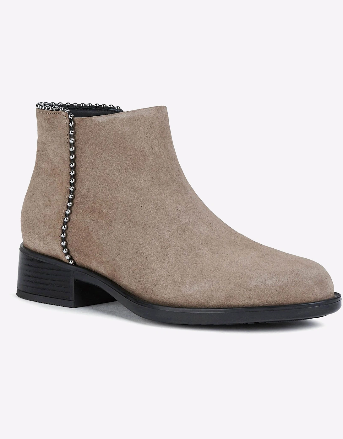 Geox Resia Waterproof Womens Boots Dark Beige