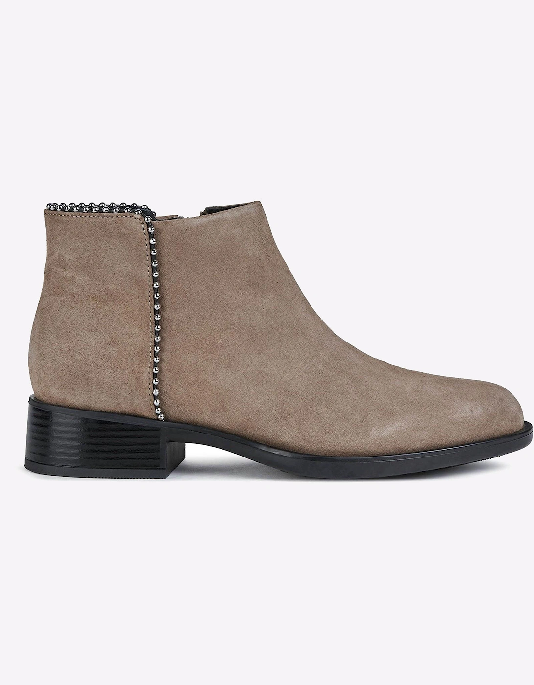 Geox Resia Waterproof Womens Boots Dark Beige