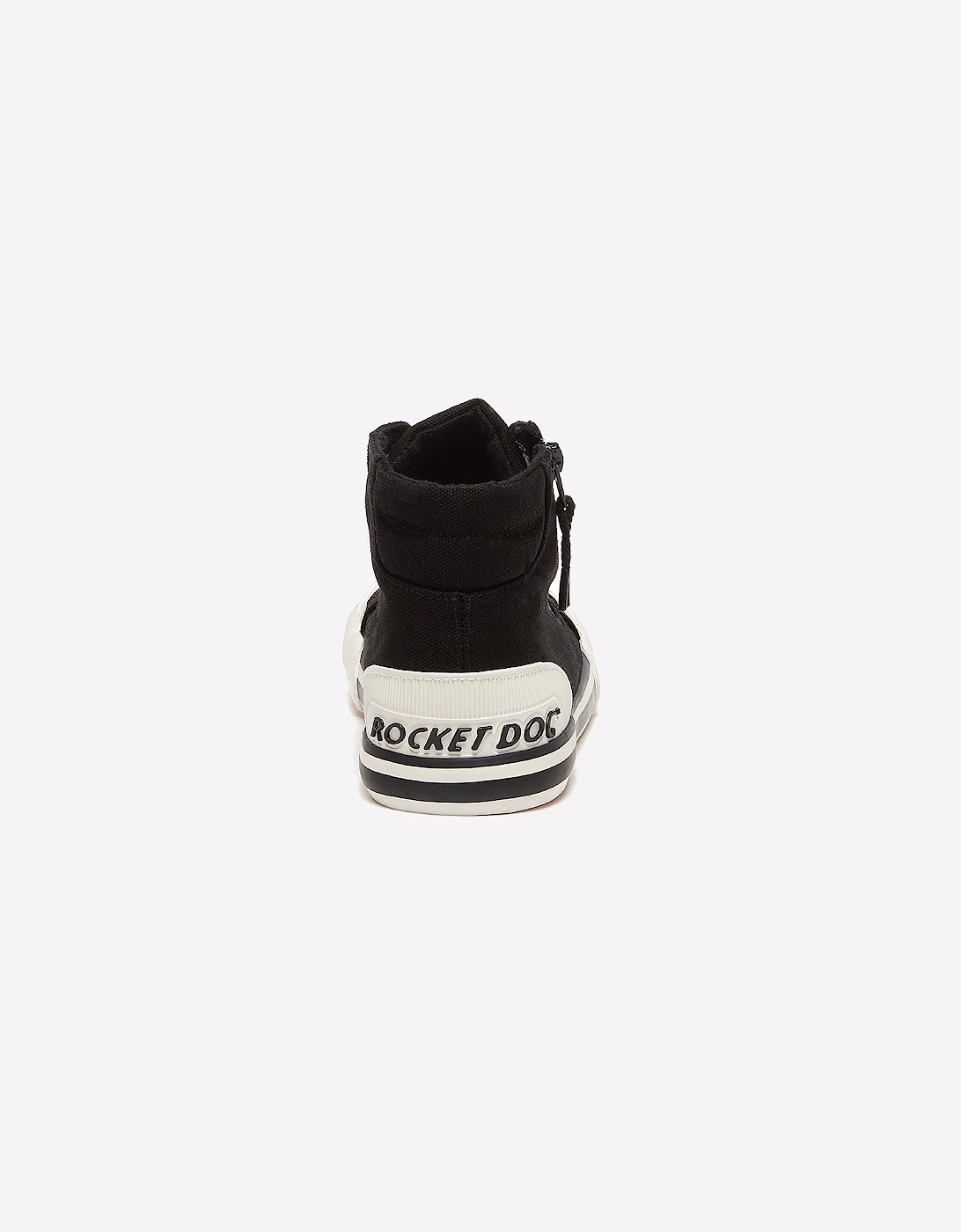 Rocket Dog Jazzin Womens Hi-Top Shoes Black