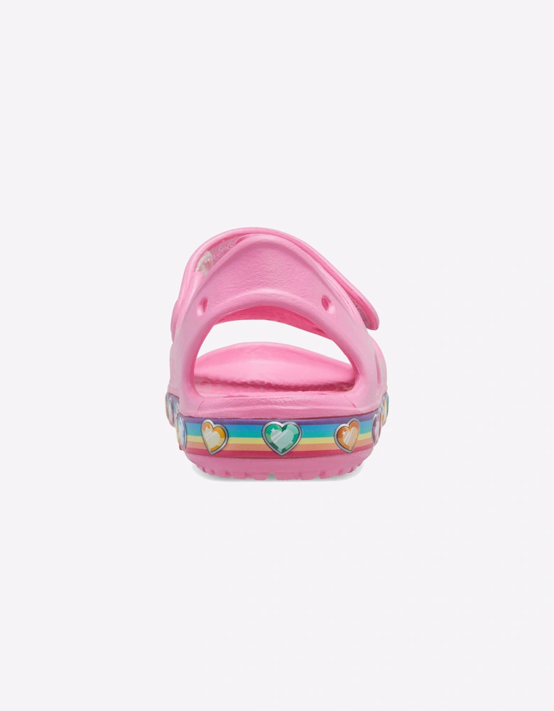 Crocs Fun Lab Rainbow Infants Pink Lemonade