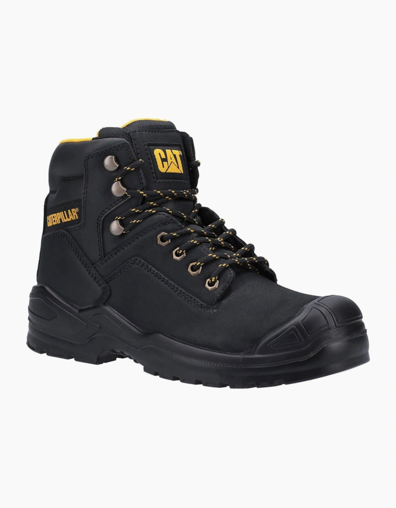 Caterpillar Striver Mid S3 Mens Safety Boots Black