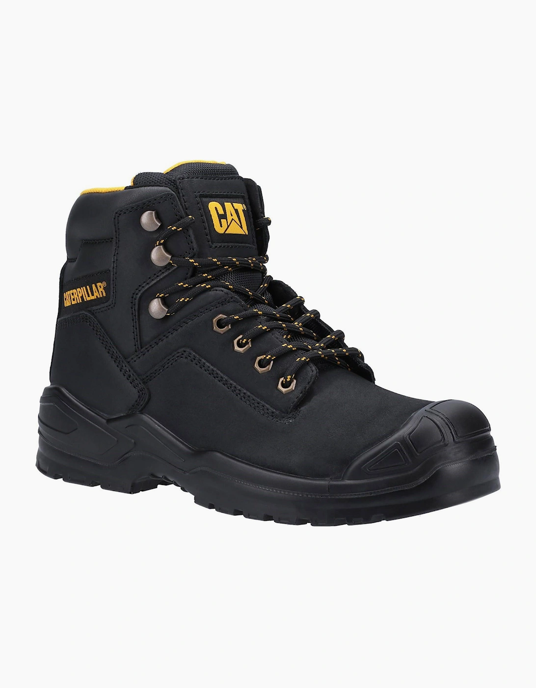 Caterpillar Striver Mid S3 Mens Safety Boots Black