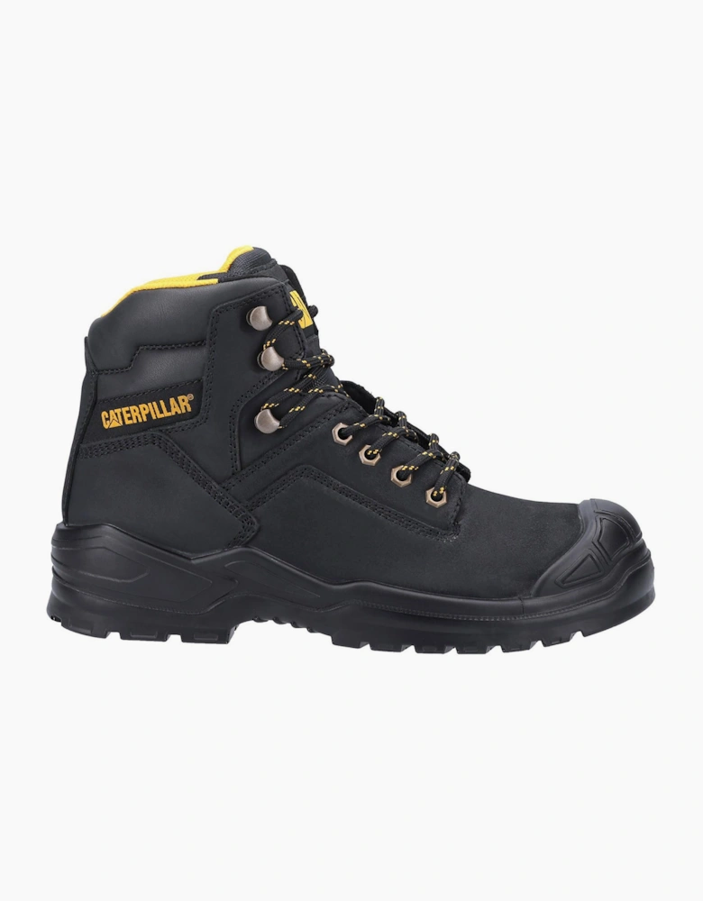 Caterpillar Striver Mid S3 Mens Safety Boots Black