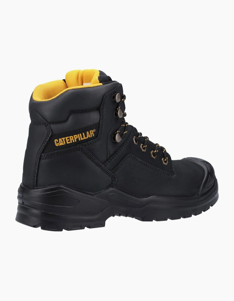 Caterpillar Striver Mid S3 Mens Safety Boots Black