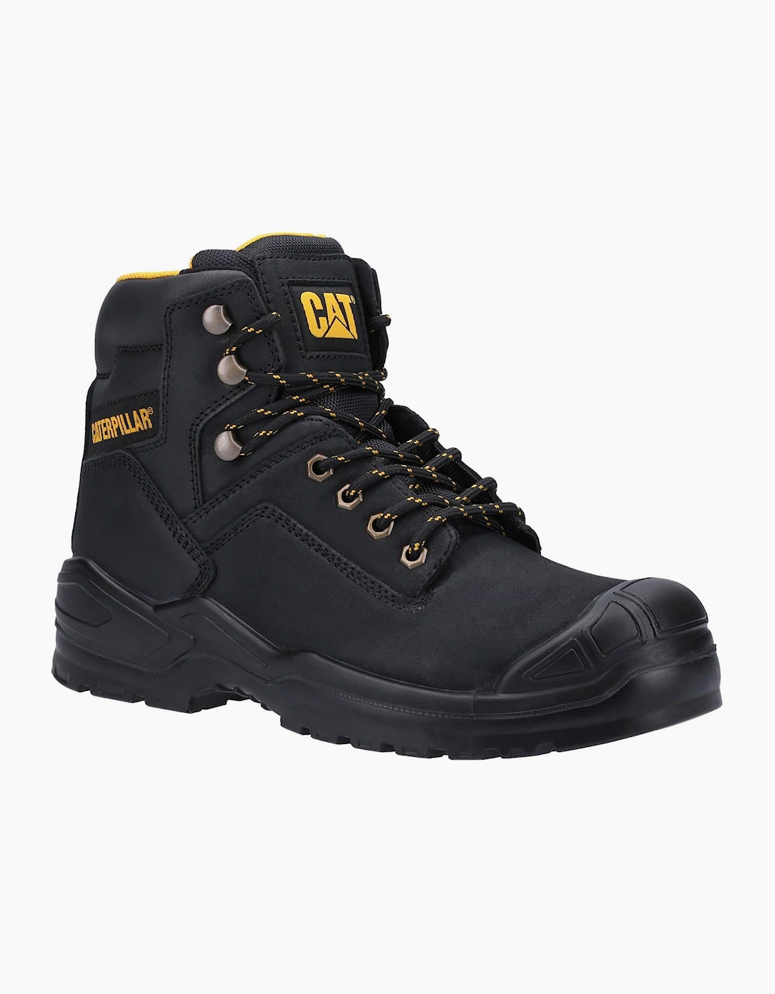 Caterpillar Striver Mid S3 Mens Safety Boots Black