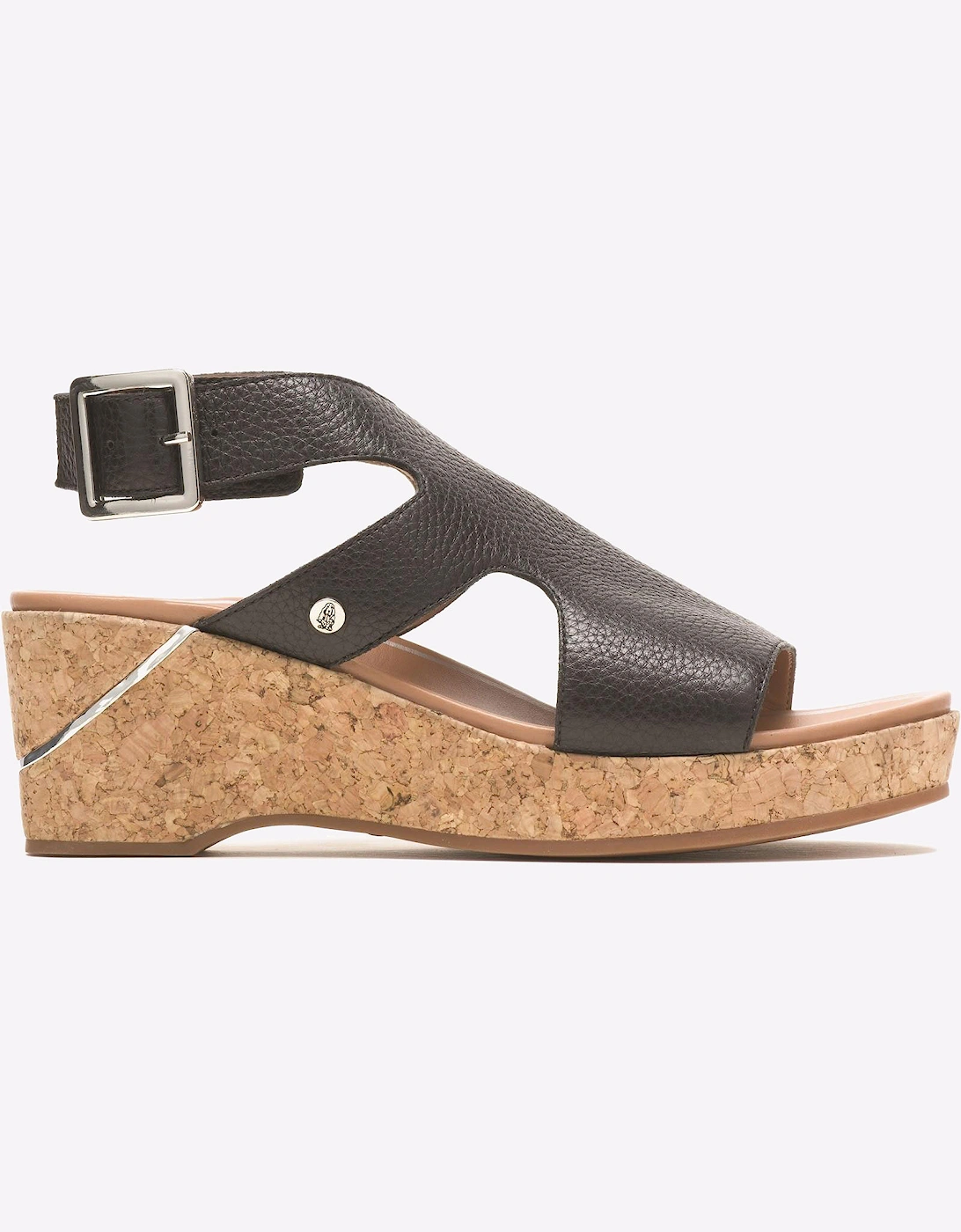 Hush Puppies Maya Wedge Womens Sandals Black