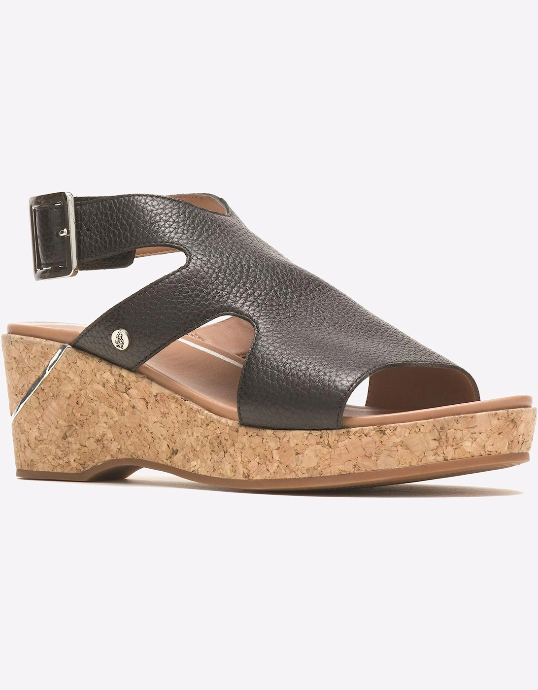 Hush Puppies Maya Wedge Womens Sandals Black