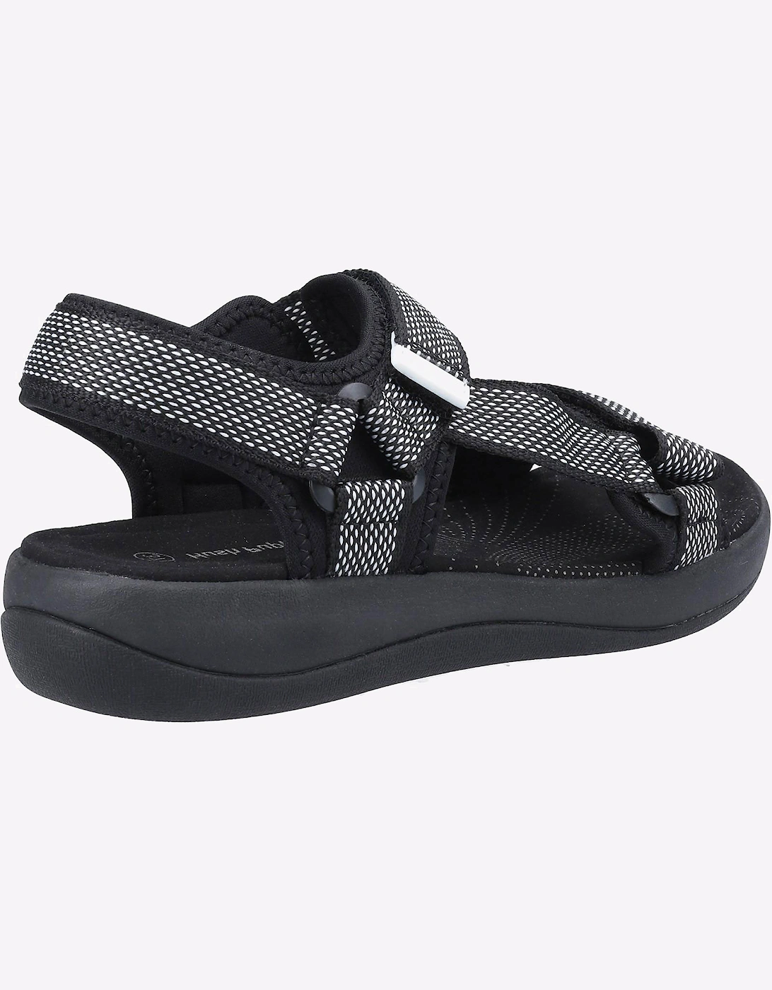 Hush Puppies Sara Quarter Strap Womens Sandals Black