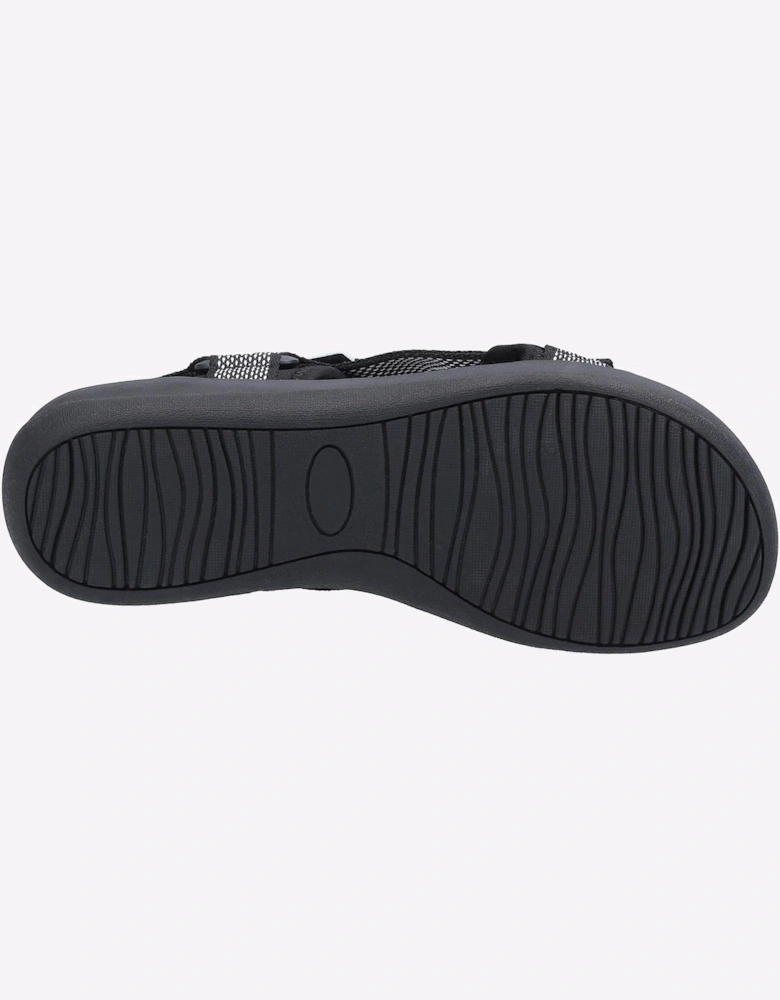 Hush Puppies Sara Quarter Strap Womens Sandals Black