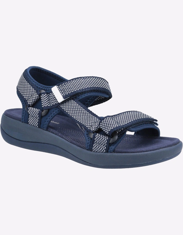Hush Puppies Sara Quarter Strap Womens Sandals Navy