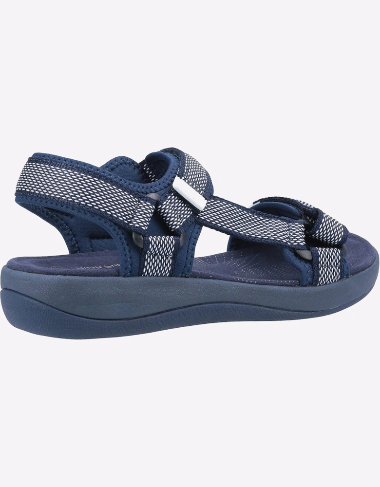 Hush Puppies Sara Quarter Strap Womens Sandals Navy