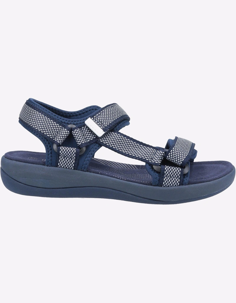 Hush Puppies Sara Quarter Strap Womens Sandals Navy