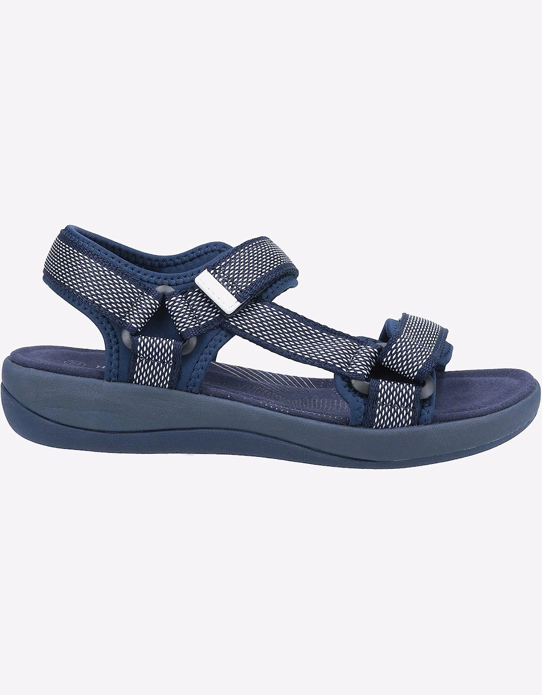 Hush Puppies Sara Quarter Strap Womens Sandals Navy