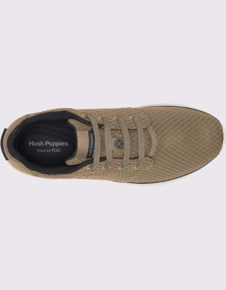 Hush Puppies Good Shoe Lace Mens Olive