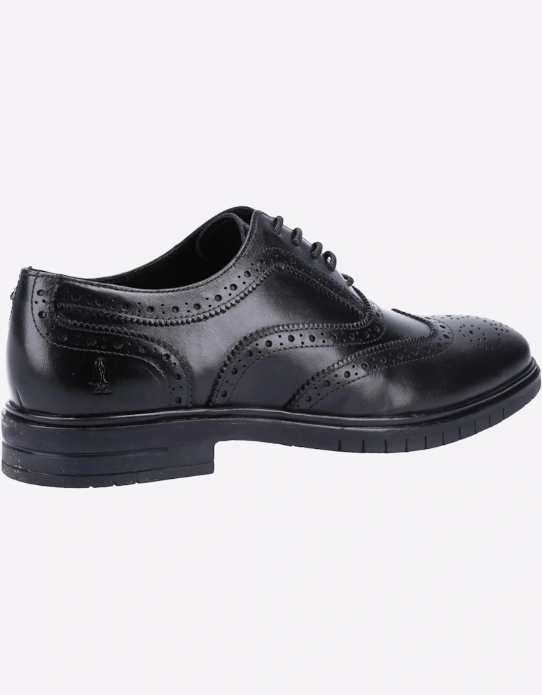 Hush Puppies Santiago Memory Foam Mens Shoes Black