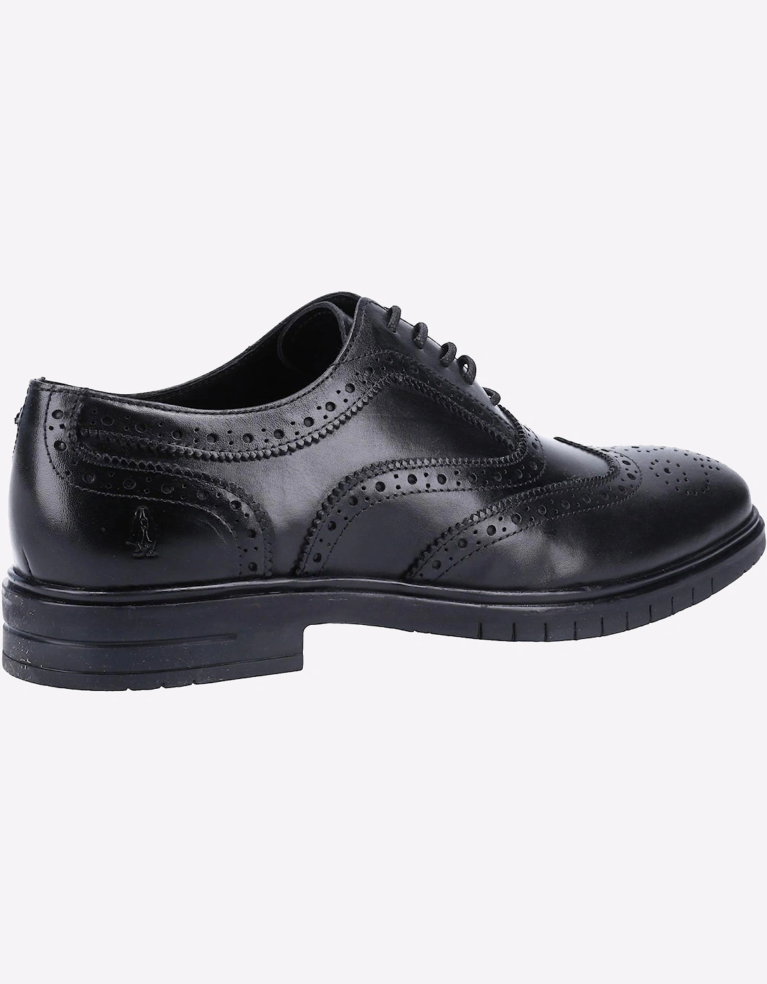 Hush Puppies Santiago Memory Foam Mens Shoes Black