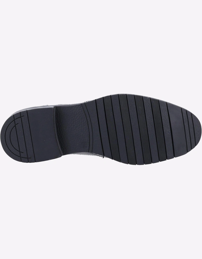 Hush Puppies Santiago Memory Foam Mens Shoes Black