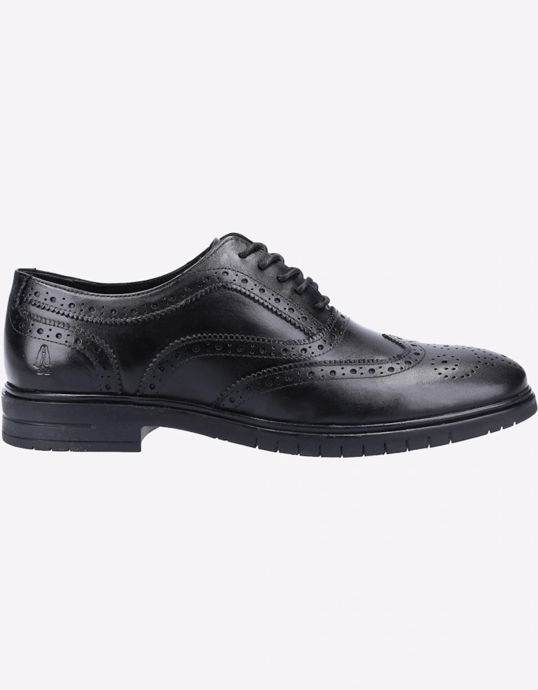 Hush Puppies Santiago Memory Foam Mens Shoes Black
