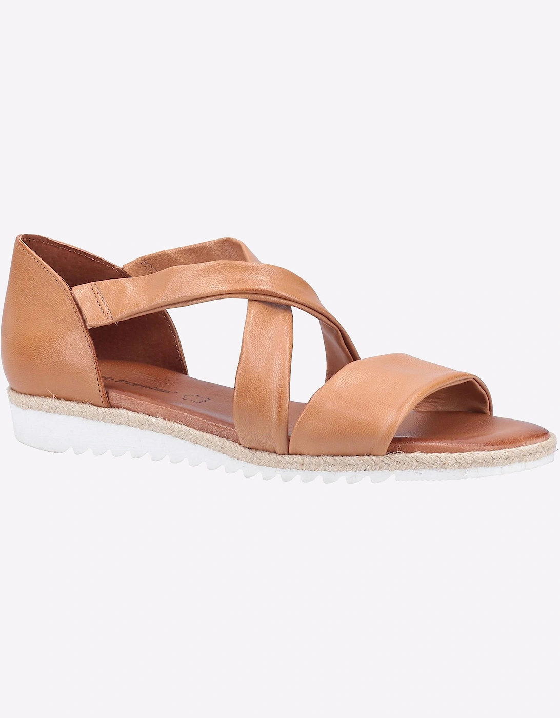 Hush Puppies Gemma Espadrille Womens Sandals Tan