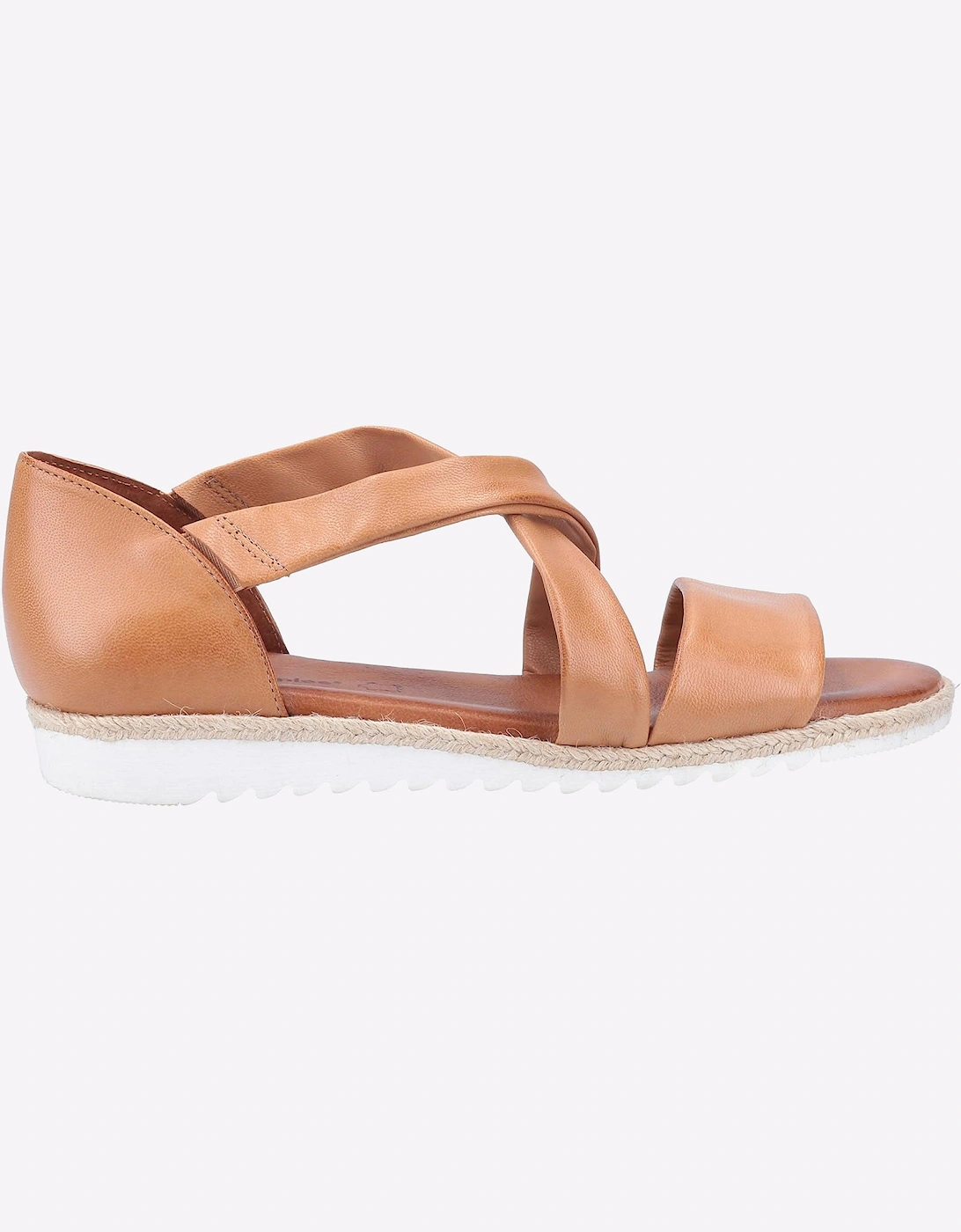 Hush Puppies Gemma Espadrille Womens Sandals Tan