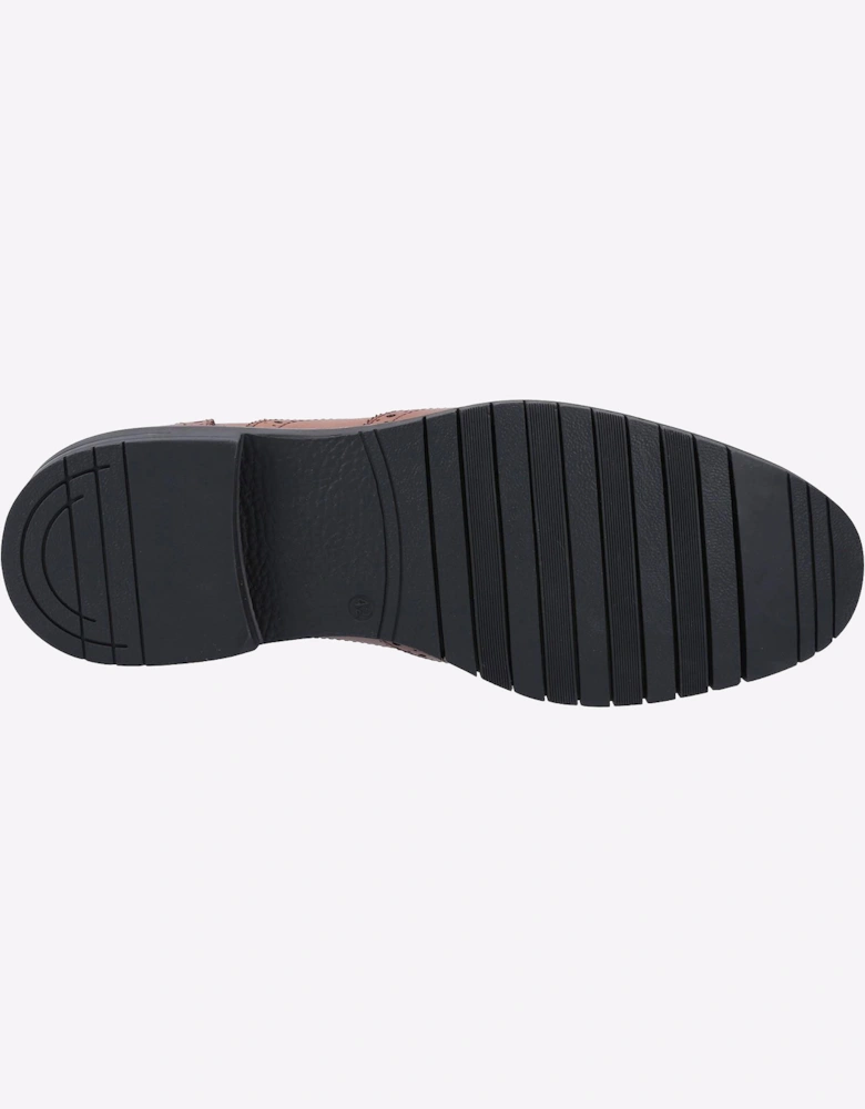 Hush Puppies Santiago Memory Foam Mens Shoes Tan