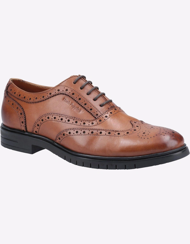 Hush Puppies Santiago Memory Foam Mens Shoes Tan