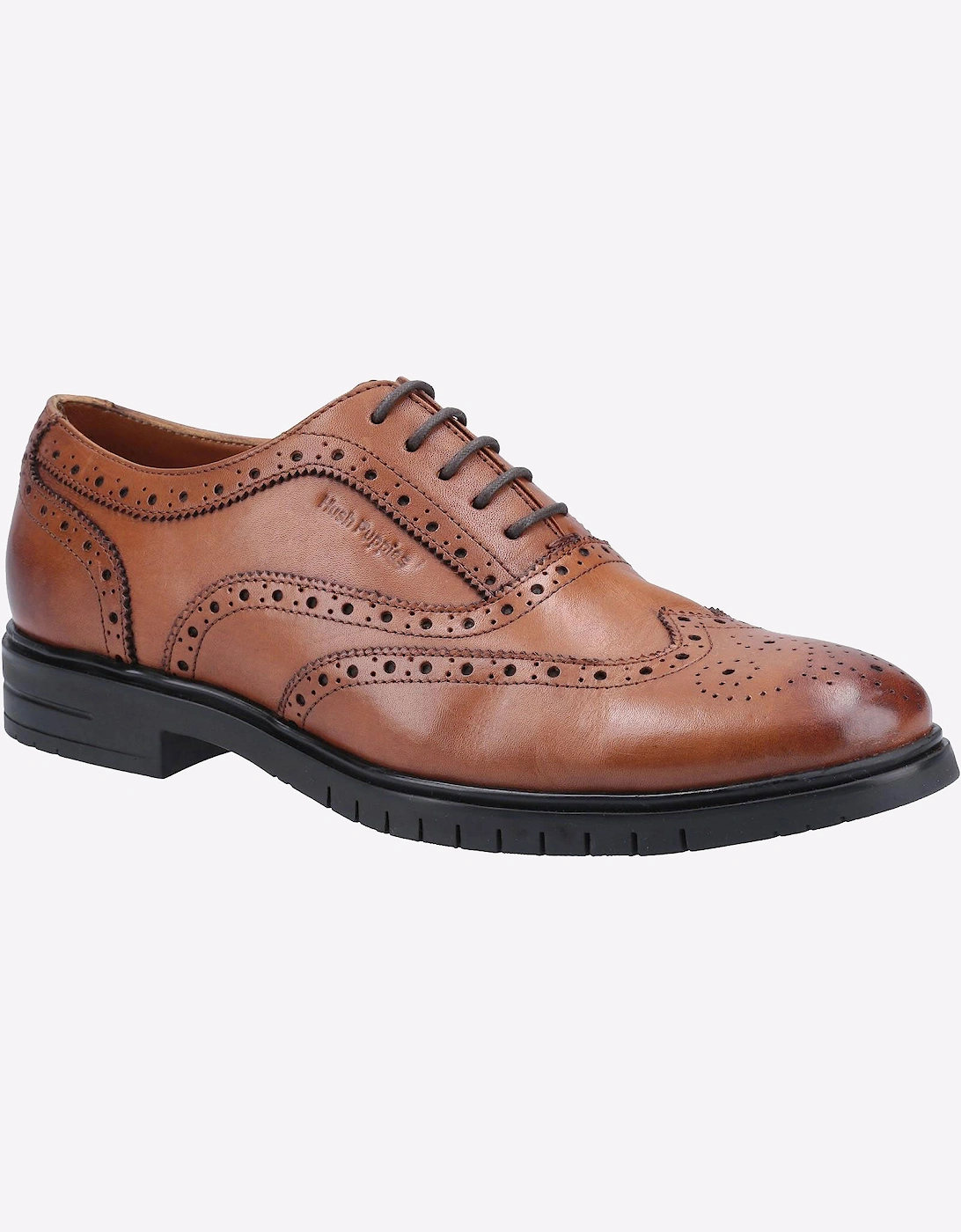 Hush Puppies Santiago Memory Foam Mens Shoes Tan
