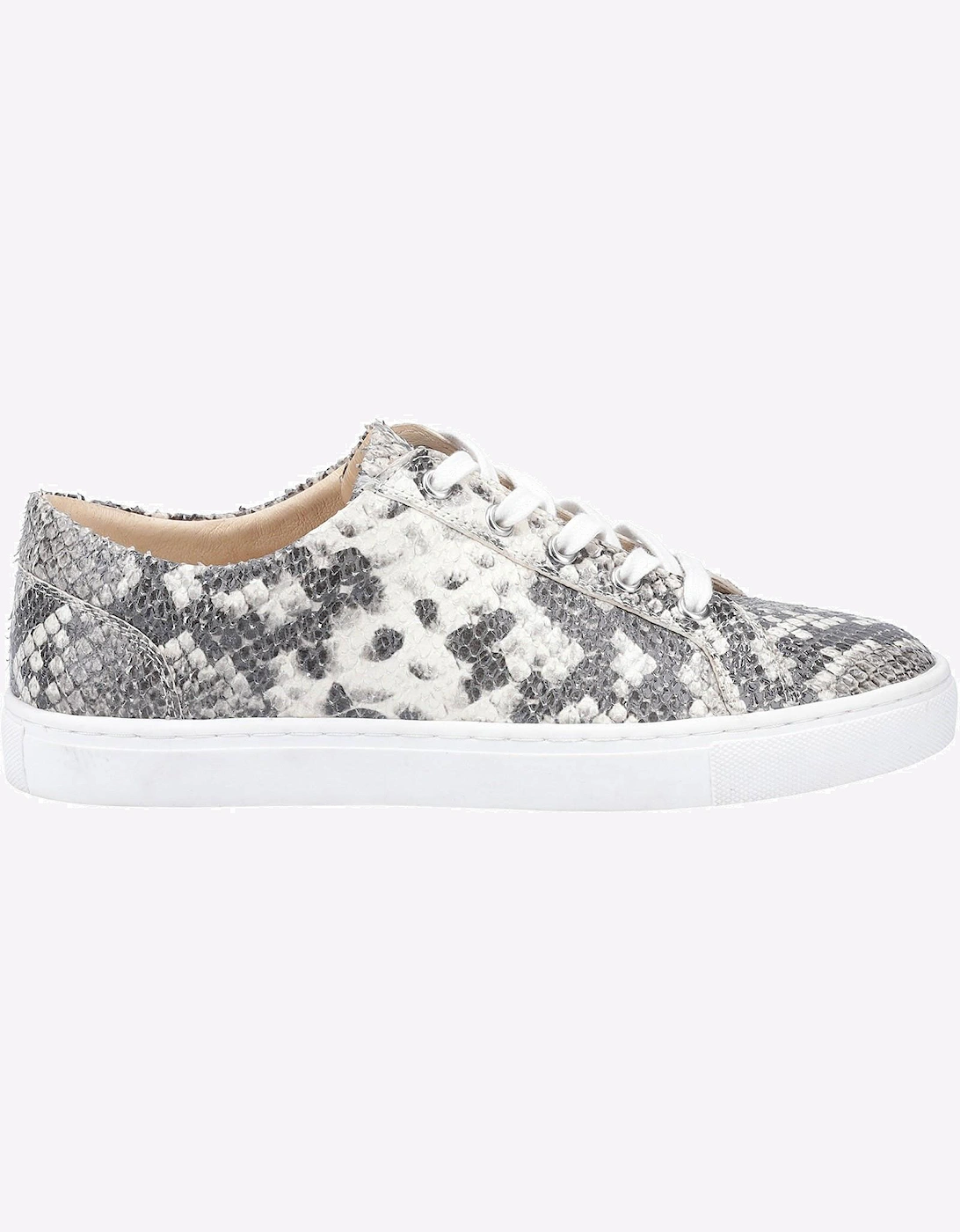 Hush Puppies Women's Hush Puppies Tessa Leather Womens Trainers Python